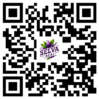 Código QR del programa de fidelización BonusQR de Selva Açaí